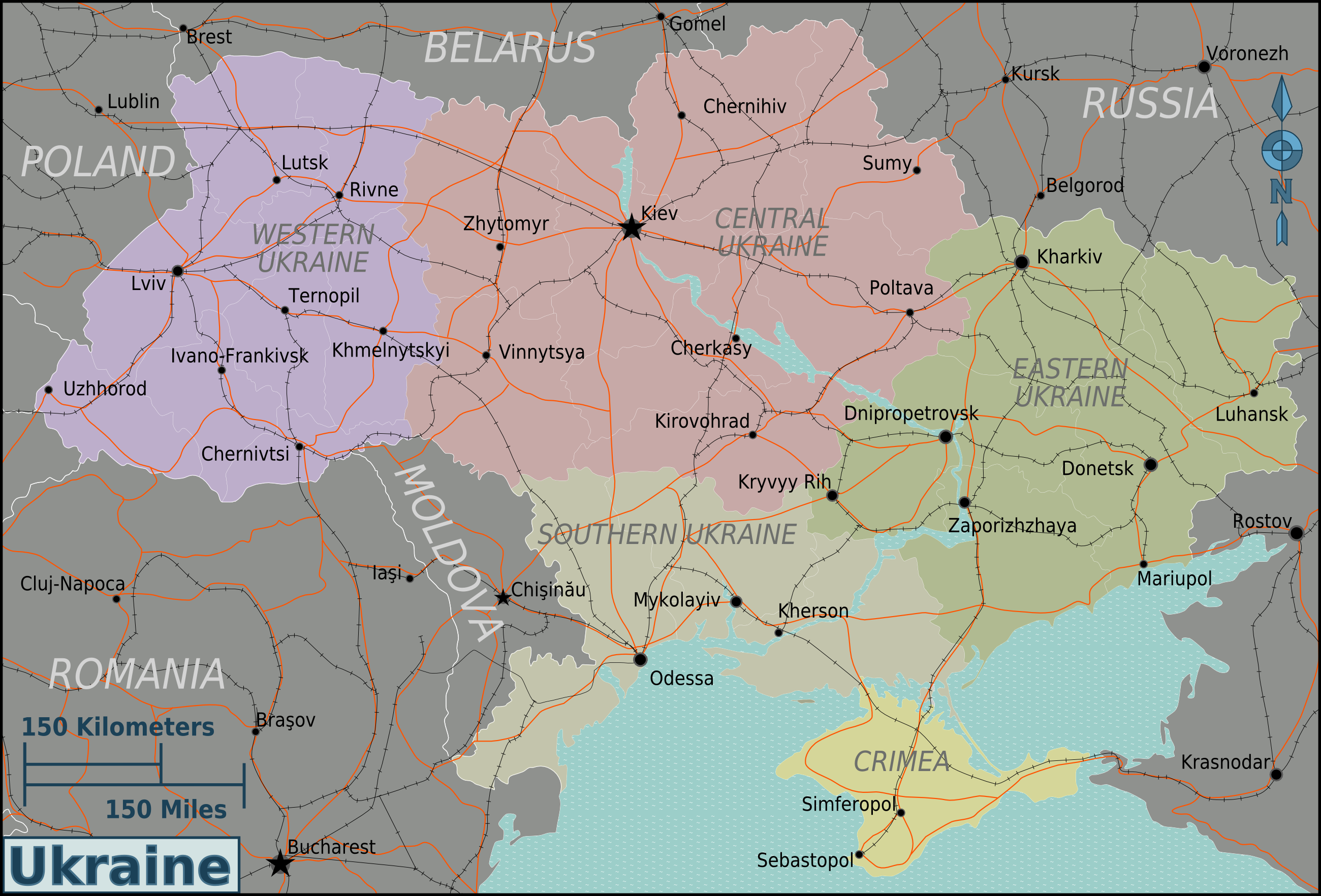 Польская карта украины