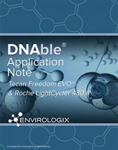 Thumbnail of Tecan Freedom EVO® & Roche LightCycler 480 II Application Notes cover